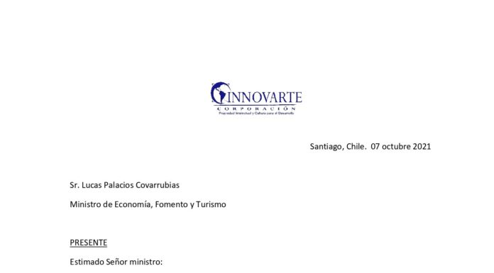 Innovarte envía carta abierta a Ministros de Salud y Economía de Chile, Perú, Ecuador y Uruguay solicitando la generación de incentivos para compartir tecnologías en C-TAP de la OMS