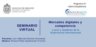Seminario on line “Mercados Digitales y Competencia: Luces y Sombras de la Experiencia Internacional”