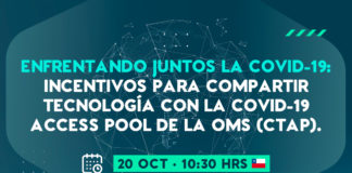 Enfrentando juntos la COVID-19: incentivos para compartir tecnología con la COVID-19 Access Pool de la OMS (C-TAP)