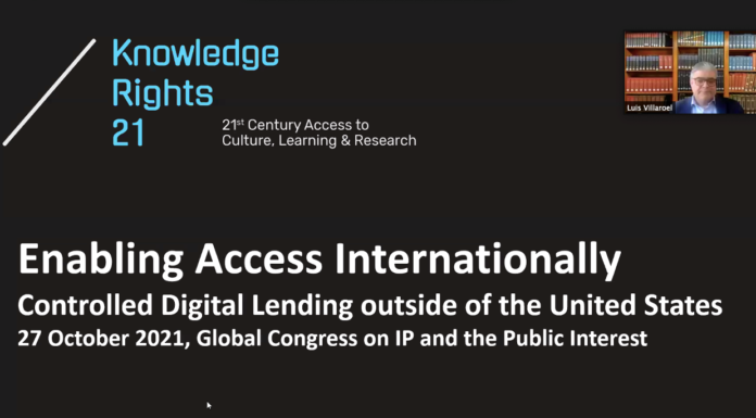 Director de Innovarte expuso en el Congreso Global sobre Propiedad Intelectual e Interés Público