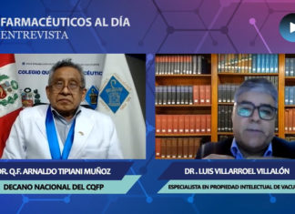 Colegio Químico Farmacéutico del Perú al día: entrevista a director de Innovarte