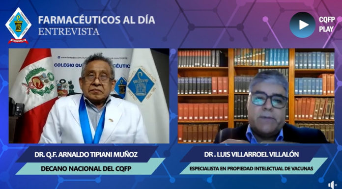 Colegio Químico Farmacéutico del Perú al día: entrevista a director de Innovarte