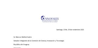 Innovarte envía carta a congresistas de Chile, Perú, Ecuador y Uruguay con recomendaciones para generar incentivos que permitan compartir tecnologías en C-TAP de la OMS