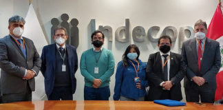 INNOVARTE ONG se reúne con el Instituto Nacional de Defensa de la Competencia y de la Protección de la Propiedad Intelectual (INDECOPI) de Perú.