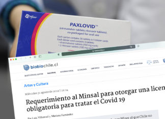 Requerimiento al Minsal para otorgar una licencia obligatoria para tratar el Covid 19.
