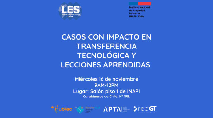 Participa en Seminario “CASOS CON IMPACTO EN TRANSFERENCIA TECNOLÓGICA Y LECCIONES APRENDIDAS” Participa en Seminario "CASOS CON IMPACTO EN TRANSFERENCIA TECNOLÓGICA Y LECCIONES APRENDIDAS"