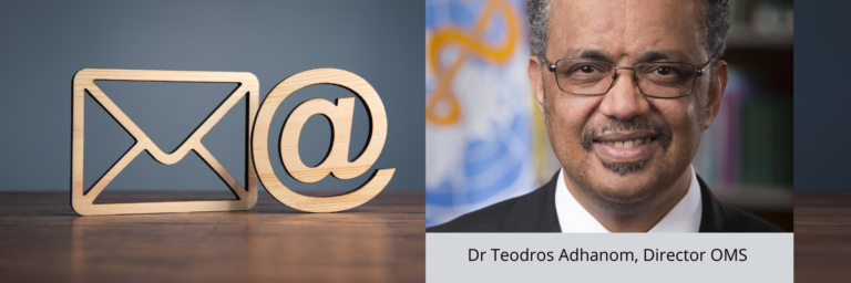 NGO INNOVARTE SENDS PROPOSALS ON C-TAP TO WHO DIRECTOR-GENERAL