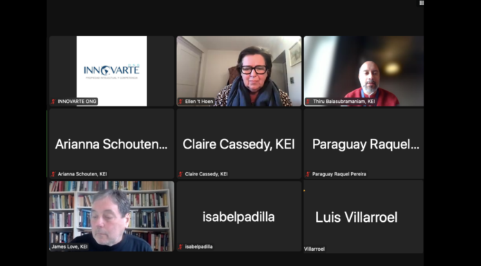 MESA REDONDA SOBRE REPARTO DE BENEFICIOS Y PROPIEDAD INTELECTUAL EN TRATADO DE PANDEMIA