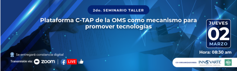 Scientific Seminar: WHO C-TAP Platform as a mechanism for promoting technologies