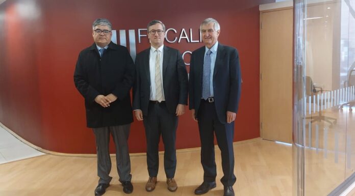 Visita protocolar de Director de Innovarte y asesor en libre competencia a Fiscal Nacional Económico