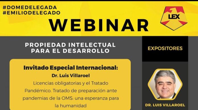 Webinar Propiedad Intelectual para el Desarrollo- Ecuador