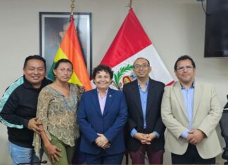 Nos reunimos con congresista peruana Susel Paredes por el Tratado de Pandemias