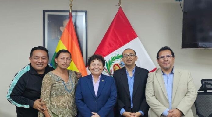 Nos reunimos con congresista peruana Susel Paredes por el Tratado de Pandemias