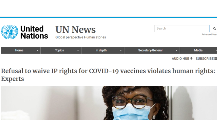 Organismo de la ONU critica la negativa de los estados del Norte a renunciar a los DPI de la vacuna Covid-19