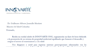 Innovarte envía cartas a Ministerios de Salud y Misiones de LATAM sobre Tratado de Pandemias