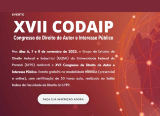 Participamos en el XVII Congreso de Derechos de Autor e Interés Público de Brasil
