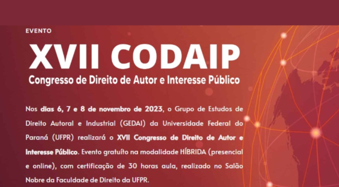 Participamos en el XVII Congreso de Derechos de Autor e Interés Público de Brasil