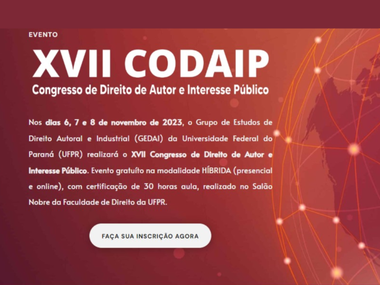 Participamos en el XVII Congreso de Derechos de Autor e Interés Público de Brasil