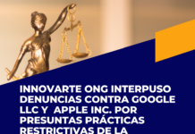 Innovarte ONG interpuso denuncias contra Google LLC y Apple Inc. por presuntas prácticas restrictivas de la competencia en mercados digitales de Colombia