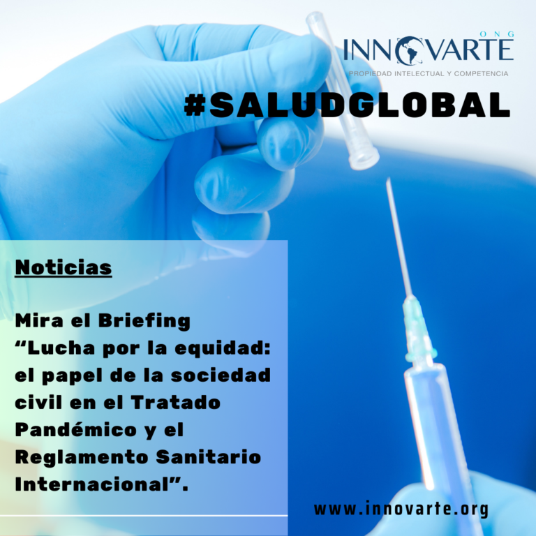 Con éxito se desarrolló el BRIEFING/ Lucha por la equidad: el papel de la sociedad civil en el Tratado de Pandemias y el Reglamento Sanitario Internacional