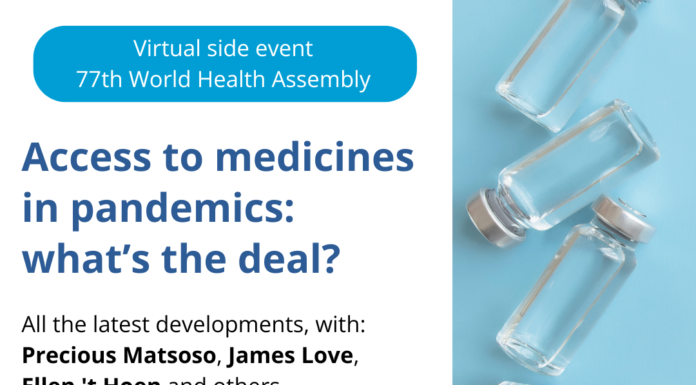 Evento paralelo a la 77ª ASAMBLEA MUNDIAL DE LA SALUD (virtual)