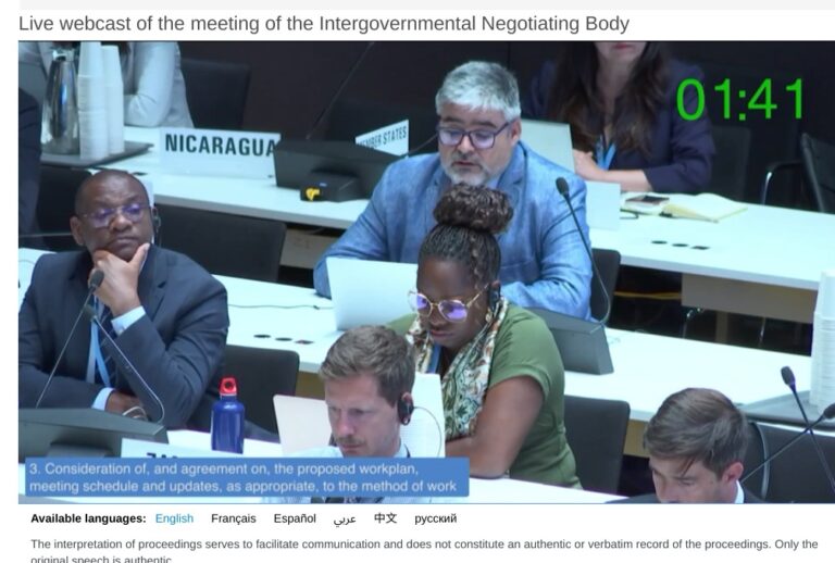 Intervención de Innovarte en la Décima reunión del INB (cuerpo negociador intergubernamental para un tratado de pandemias)