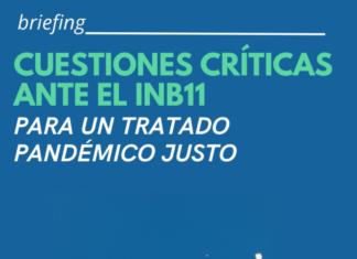 Briefing: Critical Issues before INB 11 for a Fair Pandemic Treaty