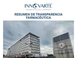 RESUMEN DE TRANSPARENCIA FARMACÉUTICA