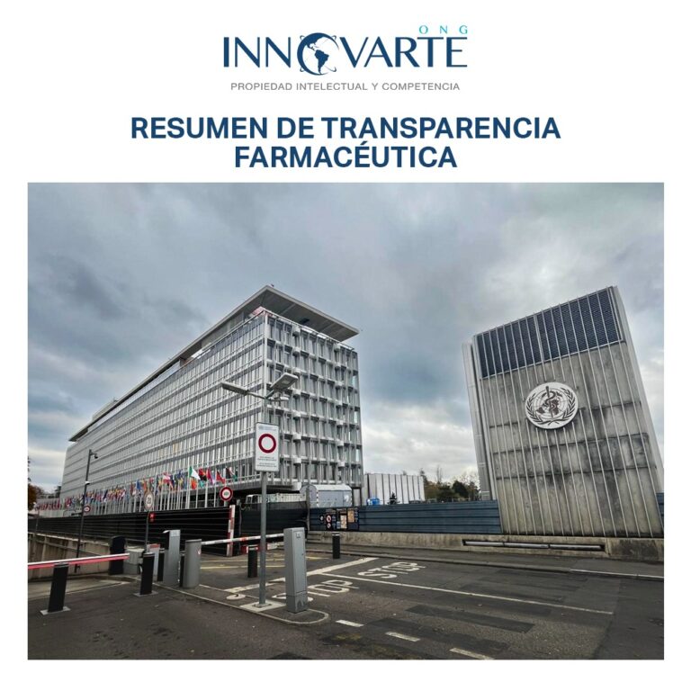 RESUMEN DE TRANSPARENCIA FARMACÉUTICA
