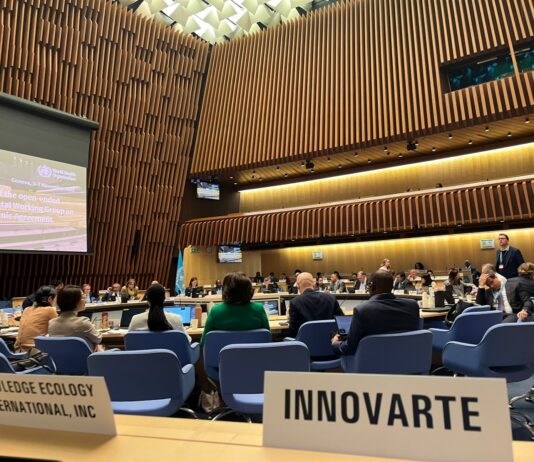 Tratado de Pandemias: Se reanudan las negociaciones del Anexo sobre el Sistema de Acceso a los Patógenos y Participación en los Beneficios (PABS) Intervention by Innovarte ONG – WHO PABS Annex Discussion 3 November 2025, Geneva