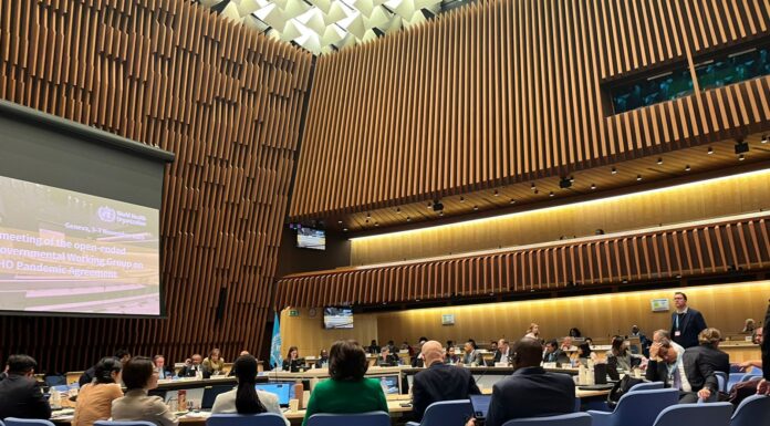 Tratado de Pandemias: Se reanudan las negociaciones del Anexo sobre el Sistema de Acceso a los Patógenos y Participación en los Beneficios (PABS) Intervention by Innovarte ONG – WHO PABS Annex Discussion 3 November 2025, Geneva