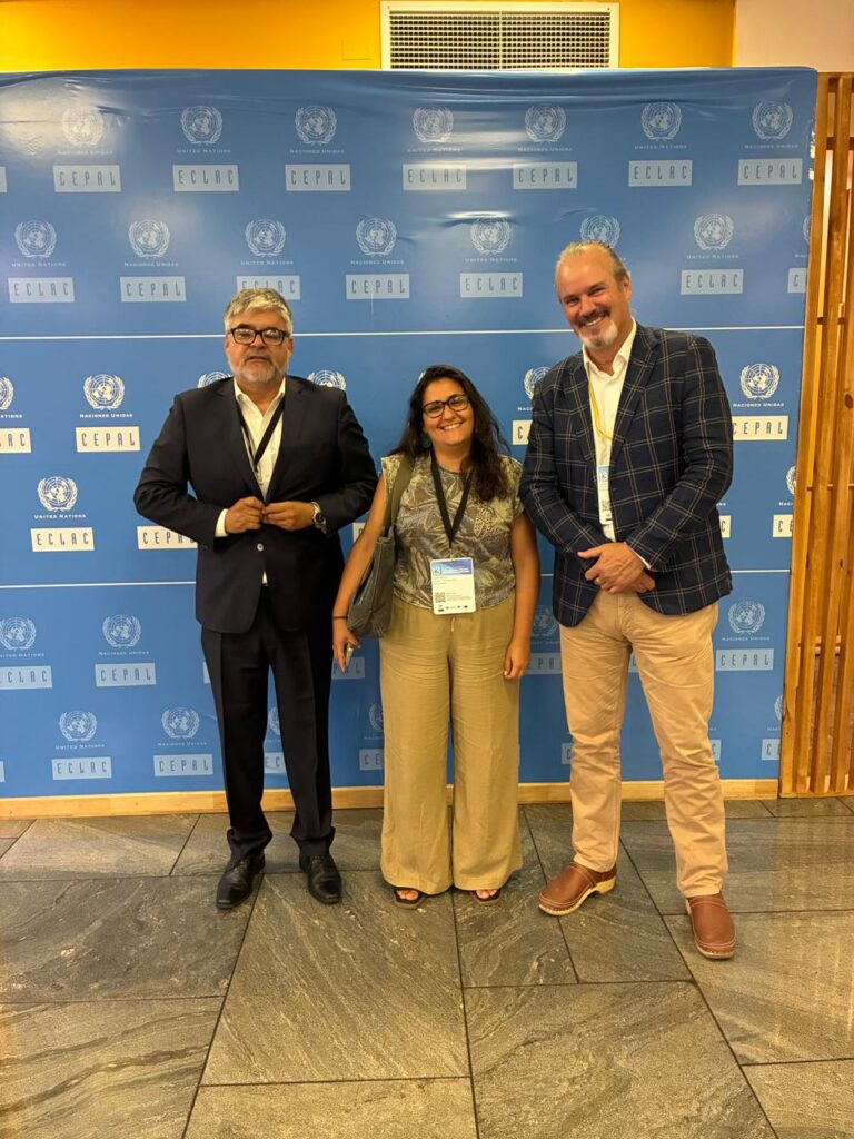 Isabel Araos, Coordinadora Red de Innovación, CUECH, Chile.José Miguel Benavente, Vicepresidente Ejecutivo, CORFO, Chile.